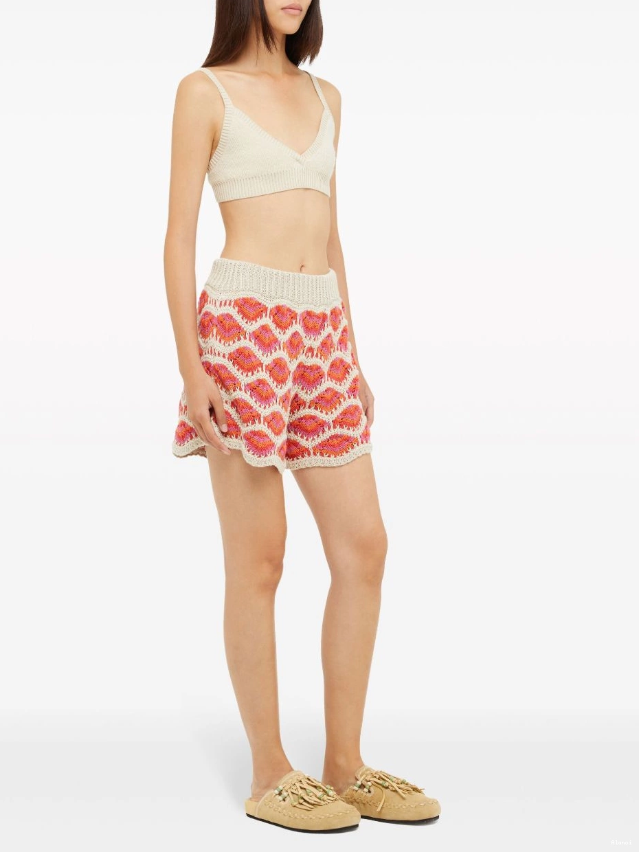 Cheap Mahal shorts Alanui Hawa crochet-knit Women 0424